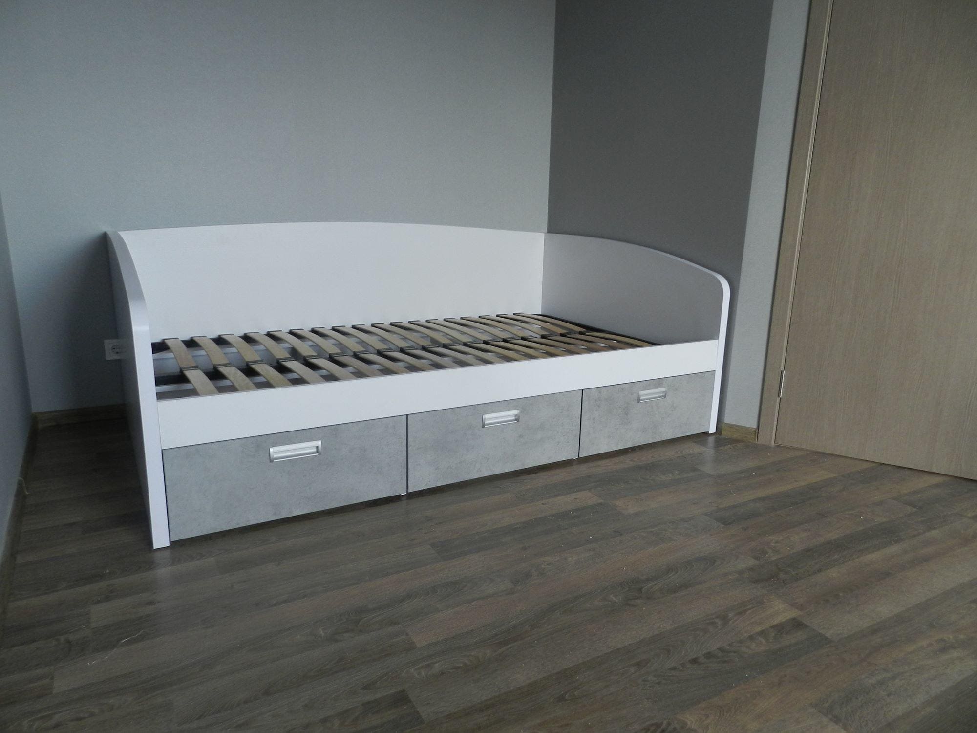 Белый детский кровать 2 Белый детский кровать 2