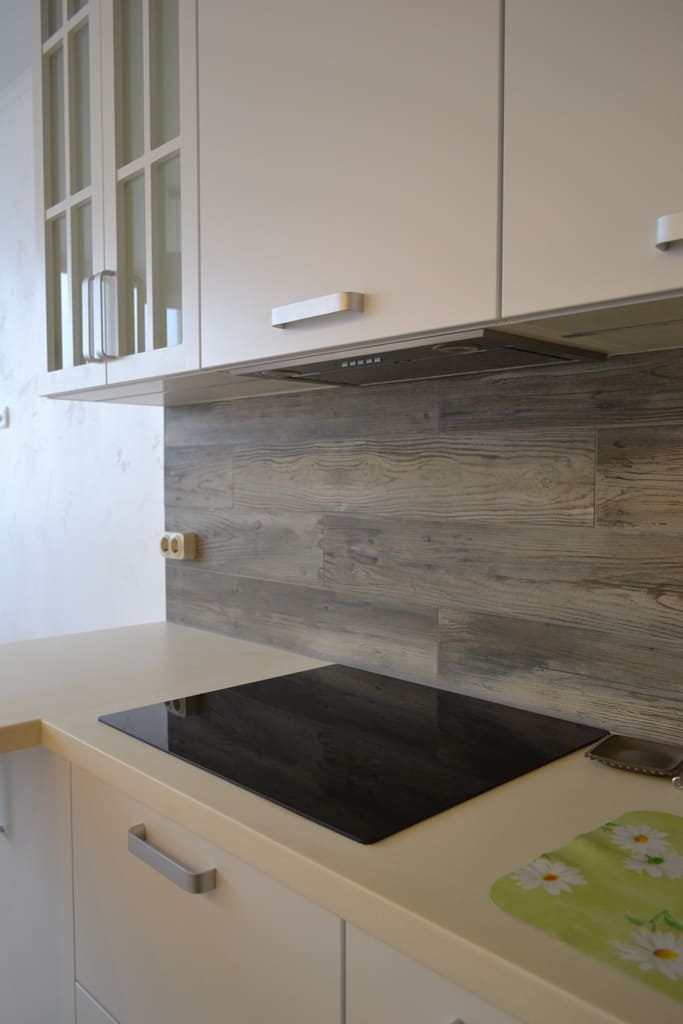 Белая кухня в скандинавском стиле 2 Белая кухня в скандинавском стиле 2