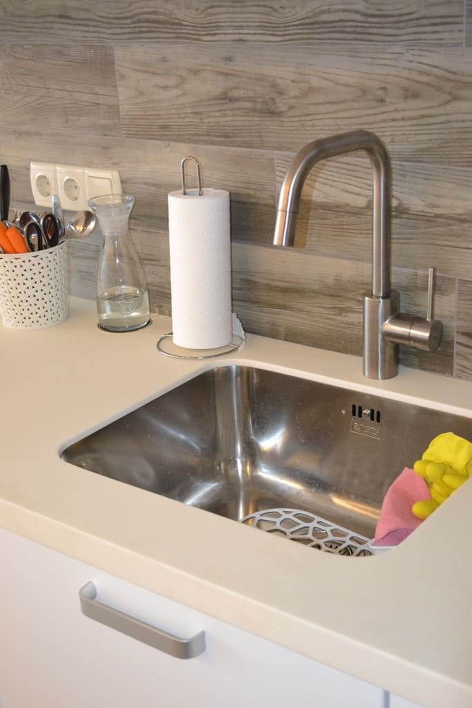 Белая кухня в скандинавском стиле 4 Белая кухня в скандинавском стиле 4