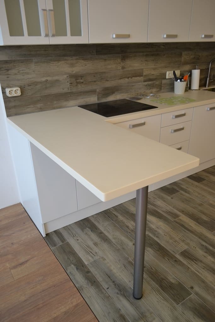 Белая кухня в скандинавском стиле 6 Белая кухня в скандинавском стиле 6