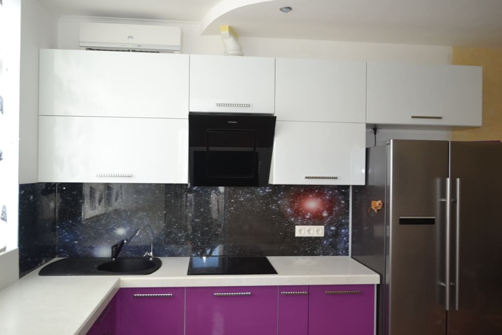 Фиолетовая кухня 2 Фиолетовая кухня 2