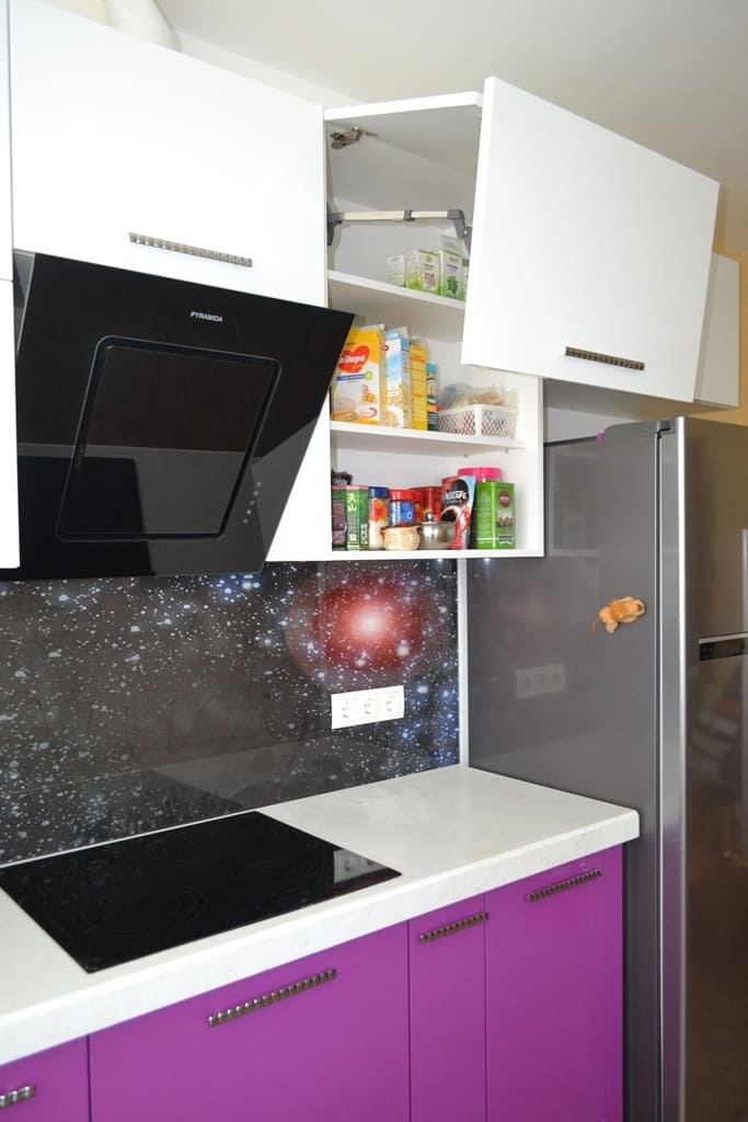 Фиолетовая кухня 4 Фиолетовая кухня 4