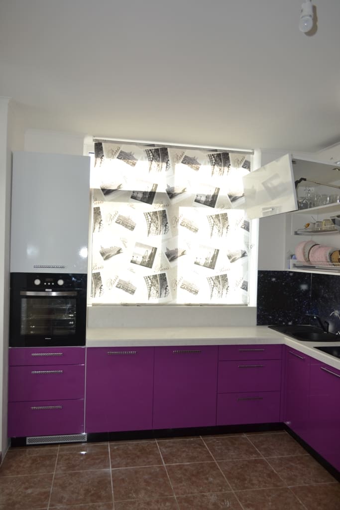 Фиолетовая кухня 6 Фиолетовая кухня 6