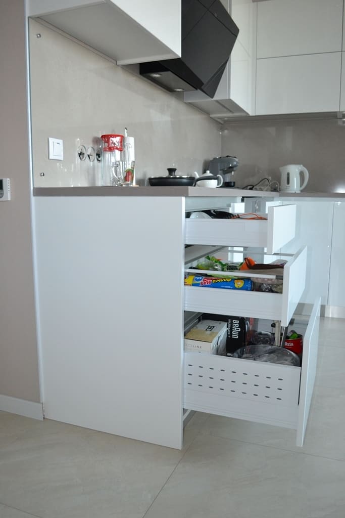 Кухня белый глянец с барной стойкой 3 Кухня белый глянец с барной стойкой 3