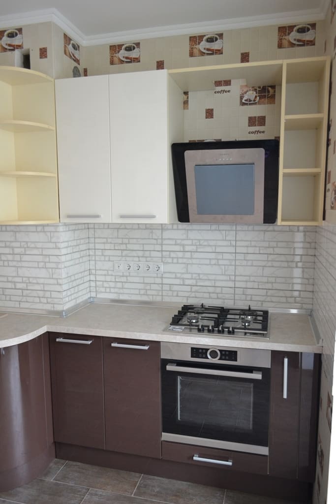 Кухня в кофейно-молочных тонах 2 Кухня в кофейно-молочных тонах 2