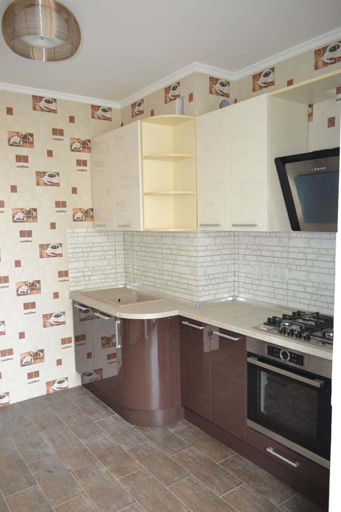 Кухня в кофейно-молочных тонах 4 Кухня в кофейно-молочных тонах 4