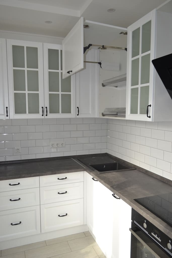 Кухня в кофейно-молочных тонах 6 Кухня в скандинавском стиле 6