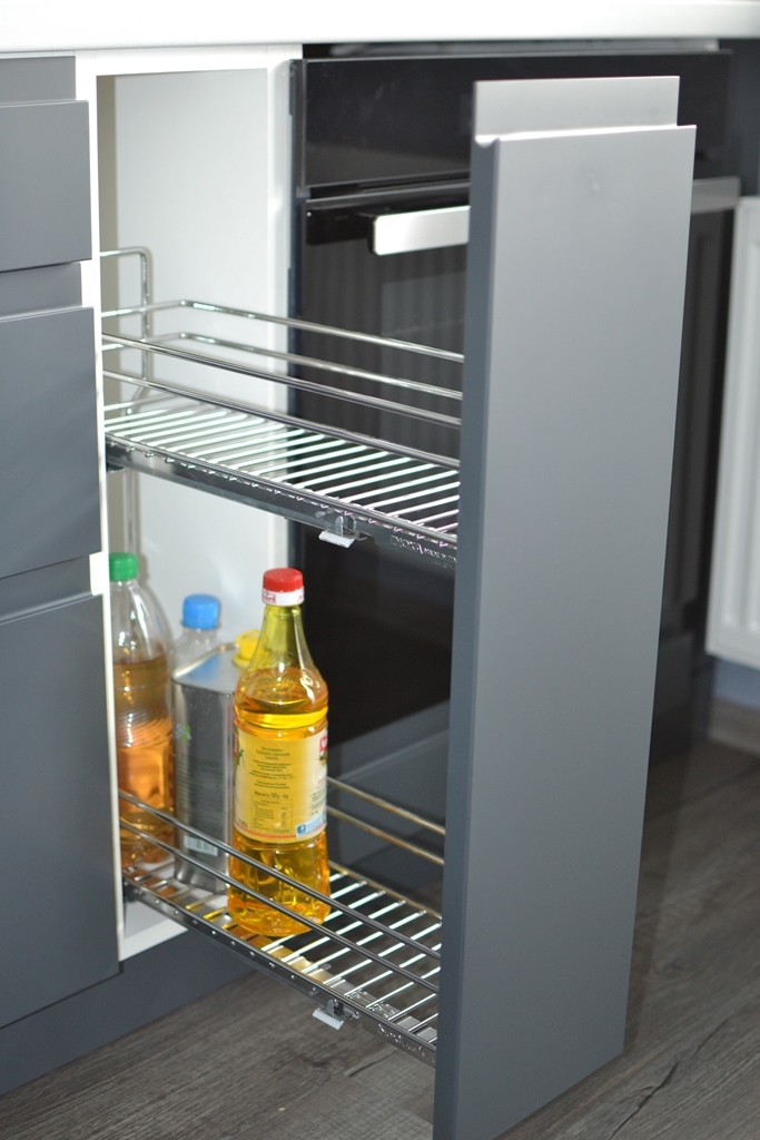 Темно-серая кухня модерн 6 Темно-серая кухня модерн 6