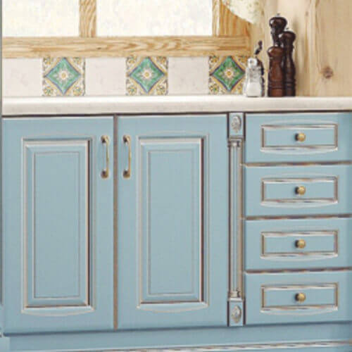 Шпонированные кухонные фасады