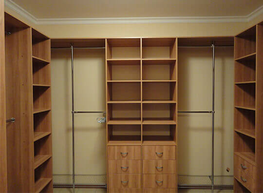 Гардеробная комната на заказ