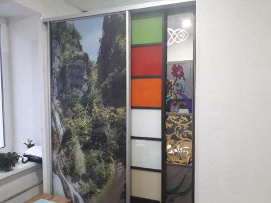 Материалы для дверей шкафа-купе