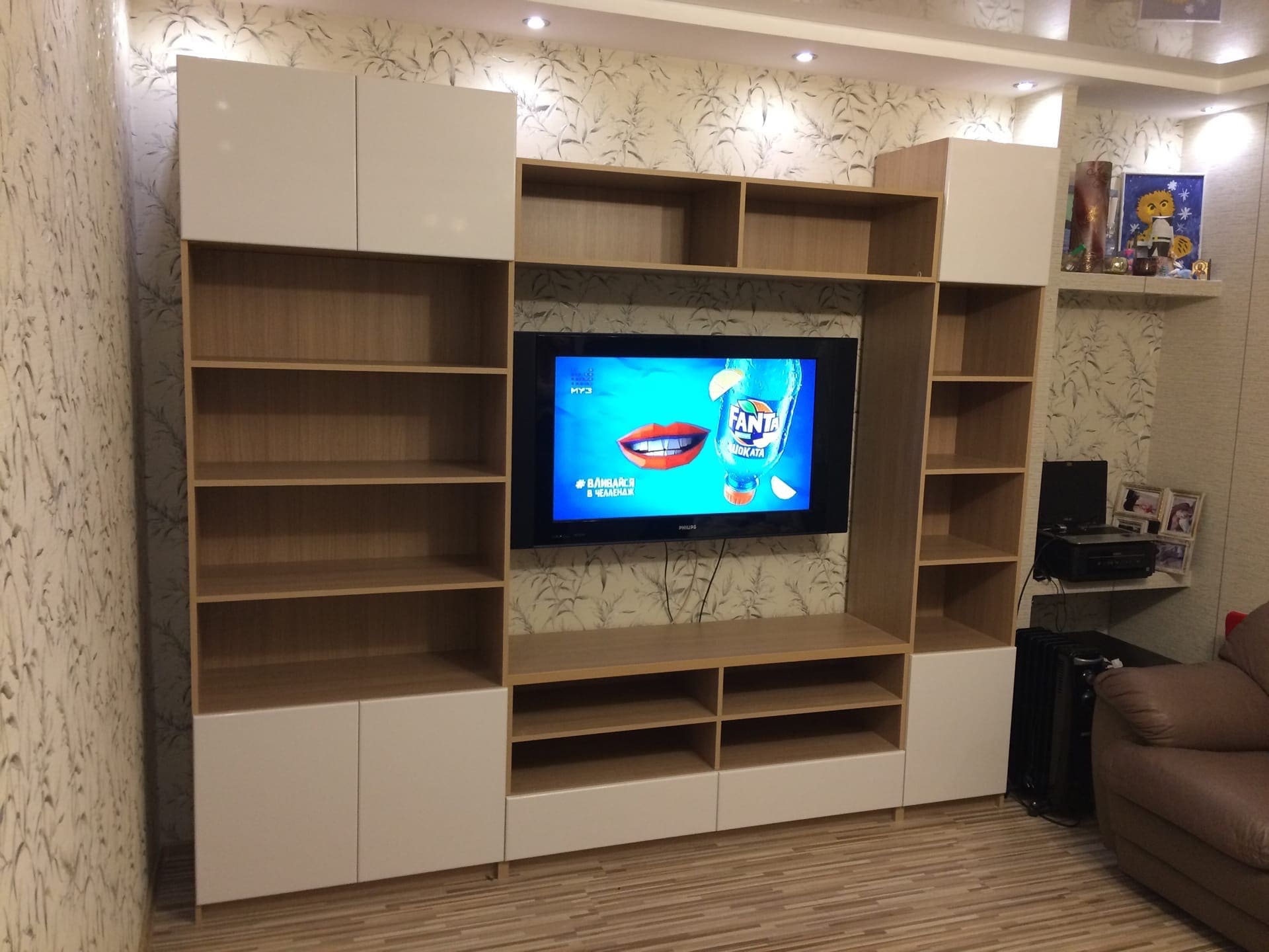 ГГостиная с мдф фасадами 2 ГГостиная с мдф фасадами 2